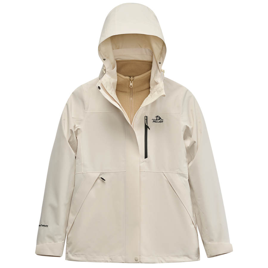 PELLIOT Wilderness Breathable, Abrasion Resistant, Water Repellent, Windproof, Thermal Windbreaker Jacket Women's