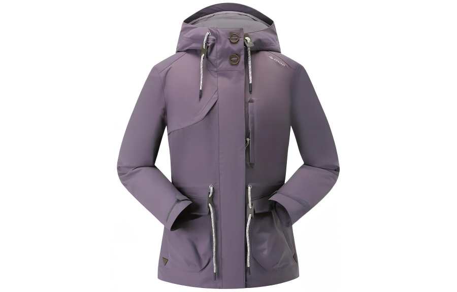 DECATHLON Windbreaker Jacket Women's Light Purple
