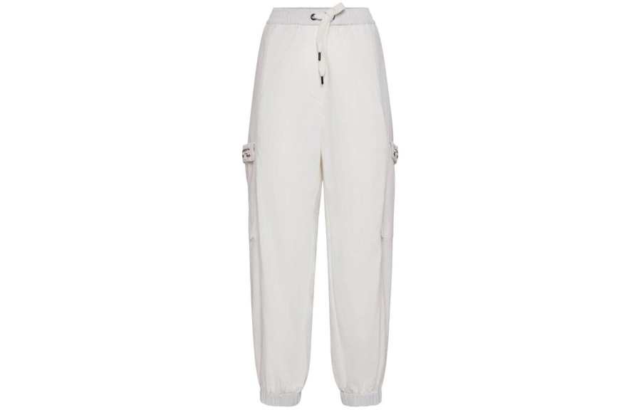 Brunello Cucinelli SS24 Casual Pants Women's White
