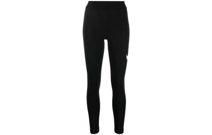 Nike Nike Women's Swoosh High Rise Leggings Black/Black/White