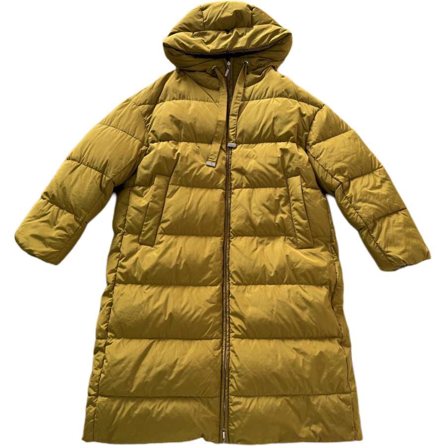 MaxMara MaxMara The Cube Down Jacket Women's Olive Yellow Green