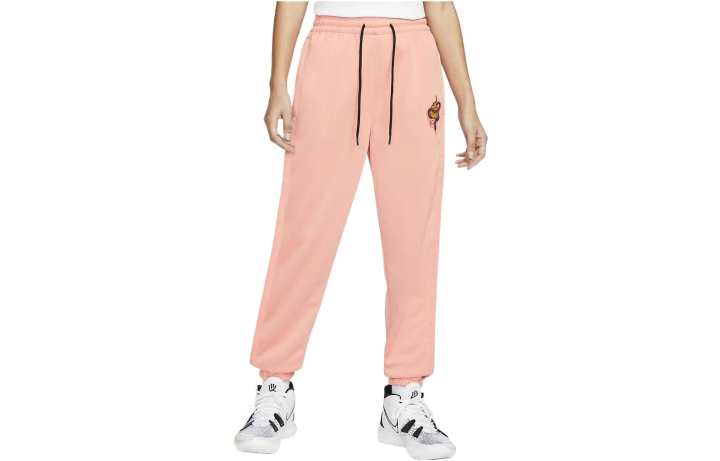 Nike Nike Knitted Sweatpants Women's Pink Moderate Cuffed Pants