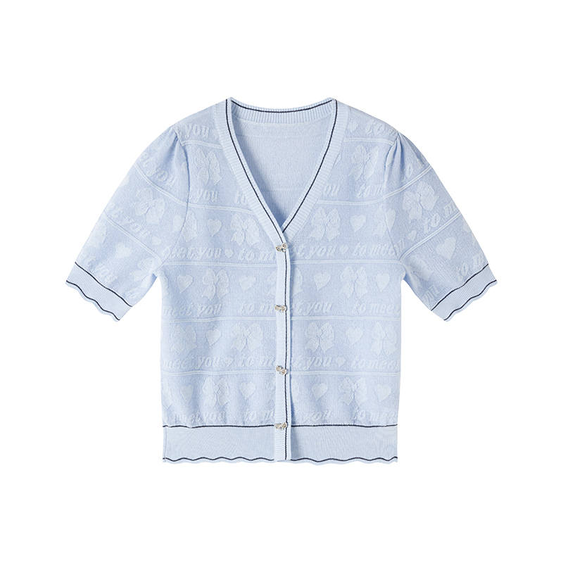 XIANGYING Knitwear Women's Blue