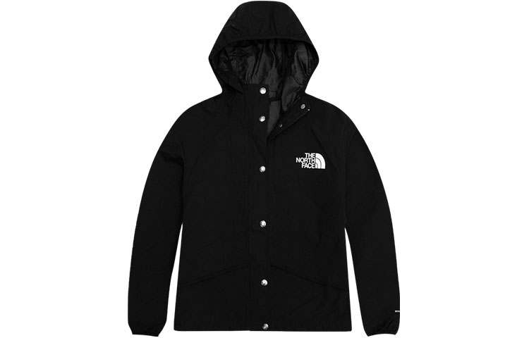 THE NORTH FACE Outdoor Hiking Waterproof And Windproof Windbreaker Jacket Women's Black