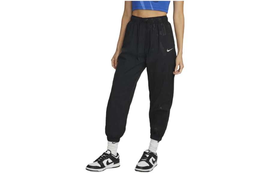 Nike Nike Knitted Sweatpants Women's Black Moderate Straight Fit Pants