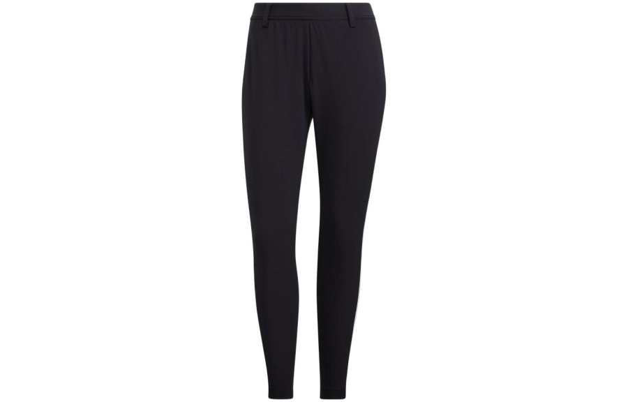 Adidas Adidas Knitted Sweatpants Women's Black Moderate Straight Fit Pants