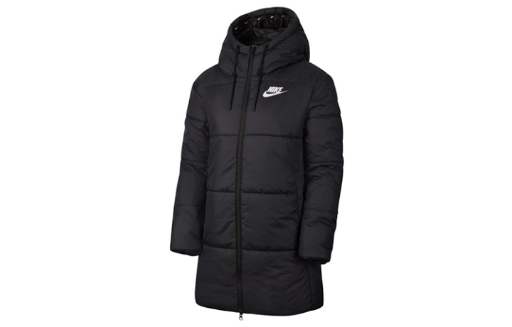 Nike Nike Puffer Jackets Women's Black Hooded Moderate Other