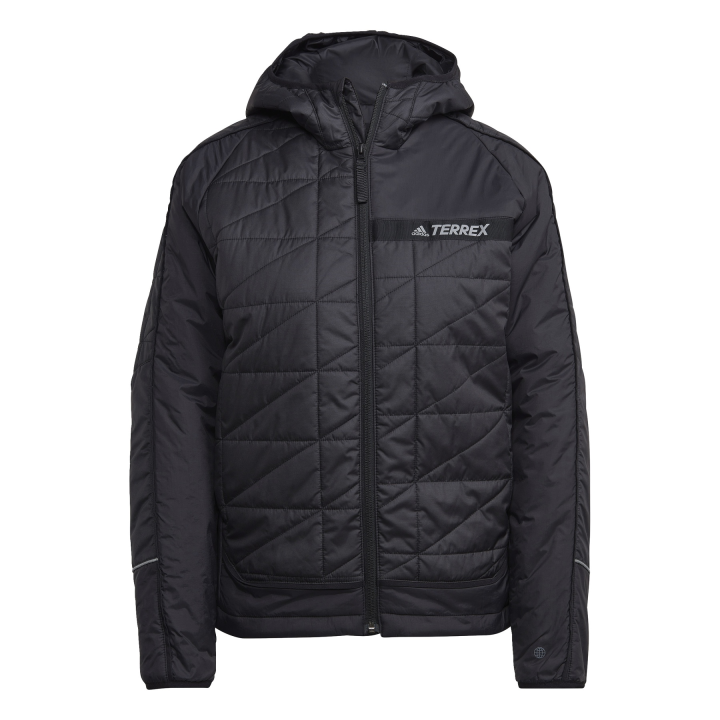 Adidas Adidas Terrex Puffer Jackets Women's Black Hooded Moderate Other