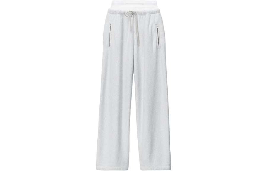 Alexander Wang Alexander Wang Layered Wide Leg Sweatpants