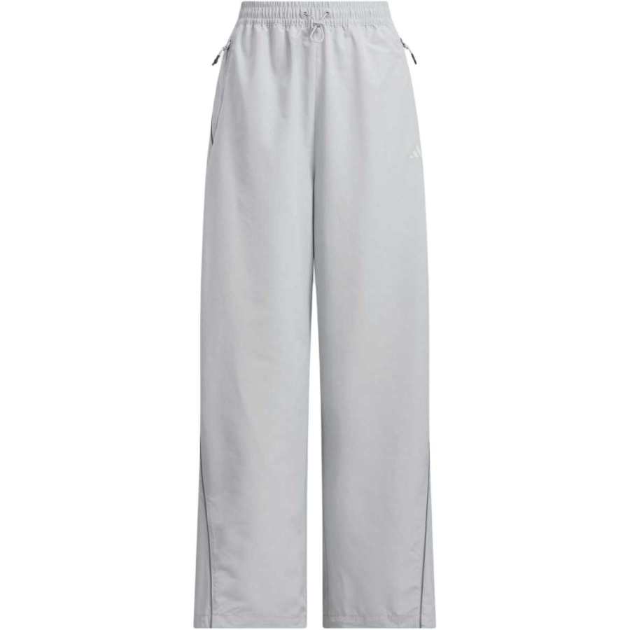 Adidas Adidas PIPING WOVEN TRACKSUIT BOTTOMS Casual Pants Women's Light Gray