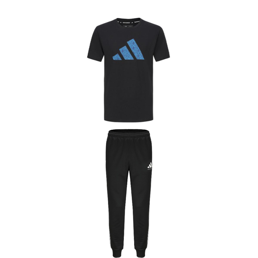 Adidas Adidas Taekwondo Casual Sportswear Unisex Black