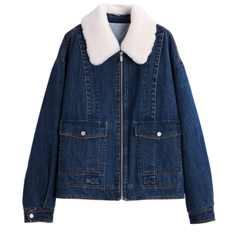 ELLE ELLE Denim Jacket Women's Denim Blue