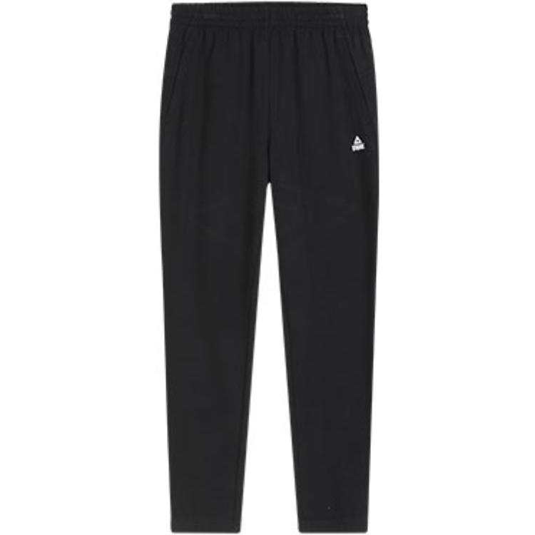 PEAK PEAK Knitted Sweatpants Women's Black Moderate Cuffed Pants