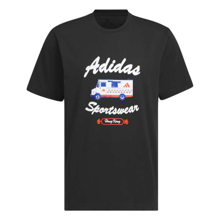 Adidas Adidas SPW HK TEE T Shirt Men's Black