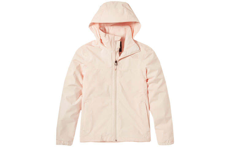 THE NORTH FACE Waterproof, Windproof, And Breathable Windbreaker Jacket Women's Light Pink