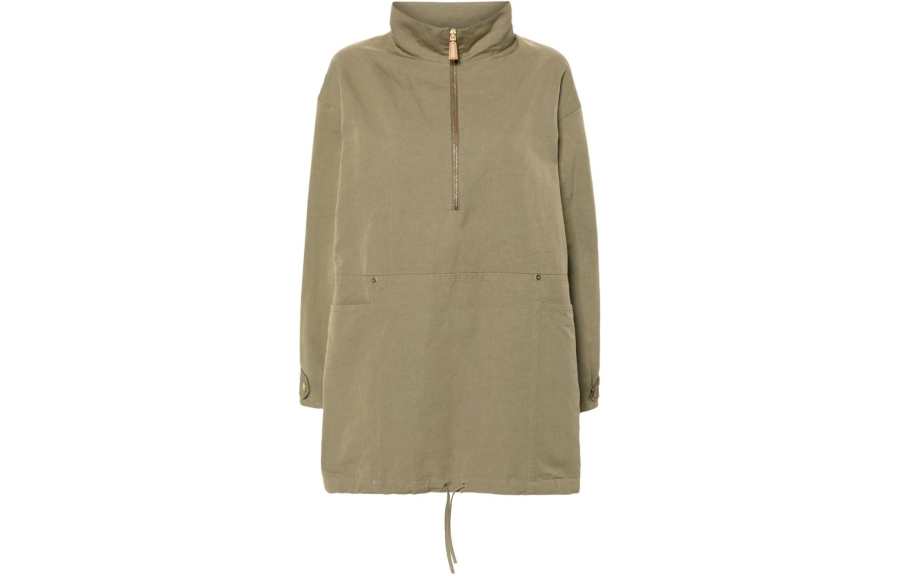 PRADA Prada Half-Zipped Drawstring Jacket