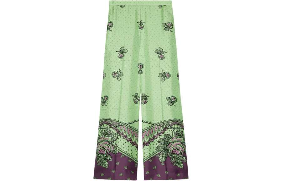 GUCCI Casual Pants Women's Green