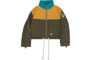 Penfield Cropped Coats Women's Olive Green Lapel Moderate