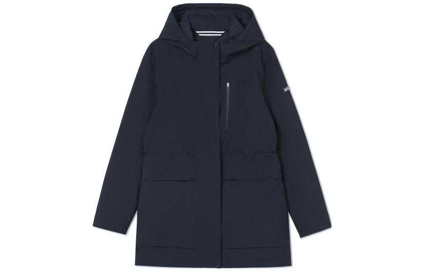 AIGLE Puffer Jackets Women's Black Hooded Moderate Other