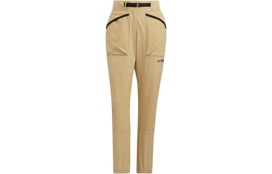 Adidas Adidas Knitted Sweatpants Women's Light Umber Moderate Slim Fit Pants