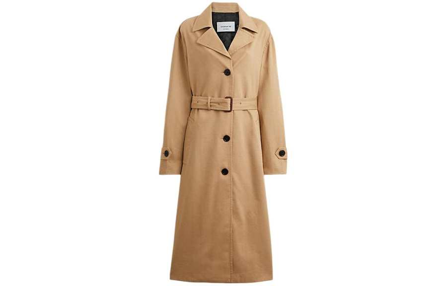 COACH SS24 Trench Coat Women's Khaki