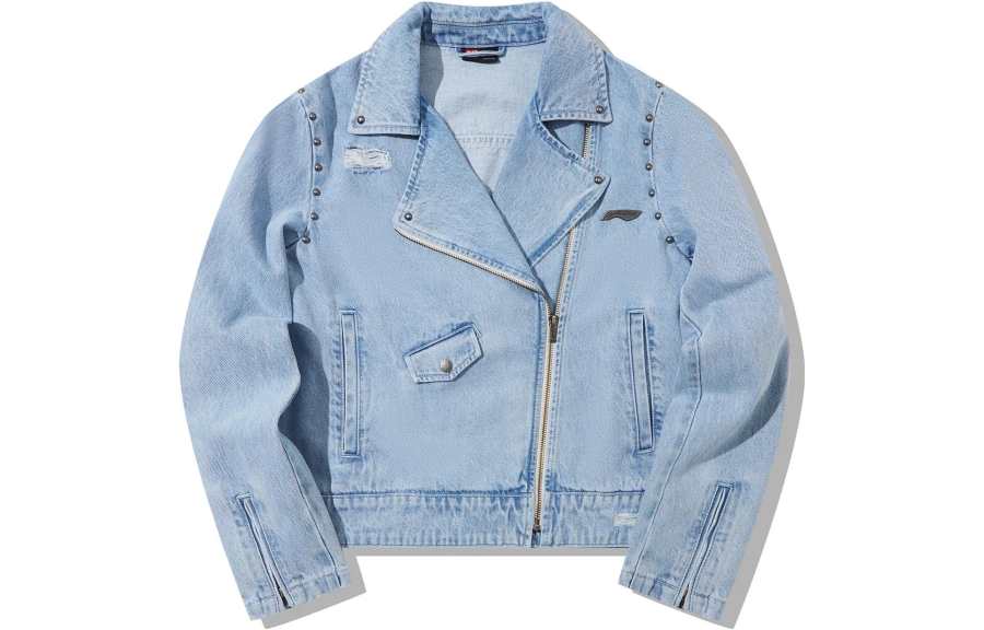 Li-Ning Li Ning x PLEASURES Denim Jacket Women's