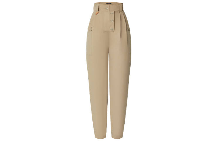 LOUIS VUITTON FW21 Casual Pants Women's Brown