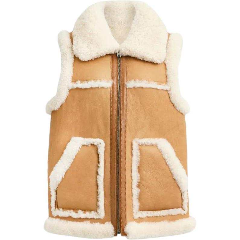 COACH FW23 Vest Women's Ivory White