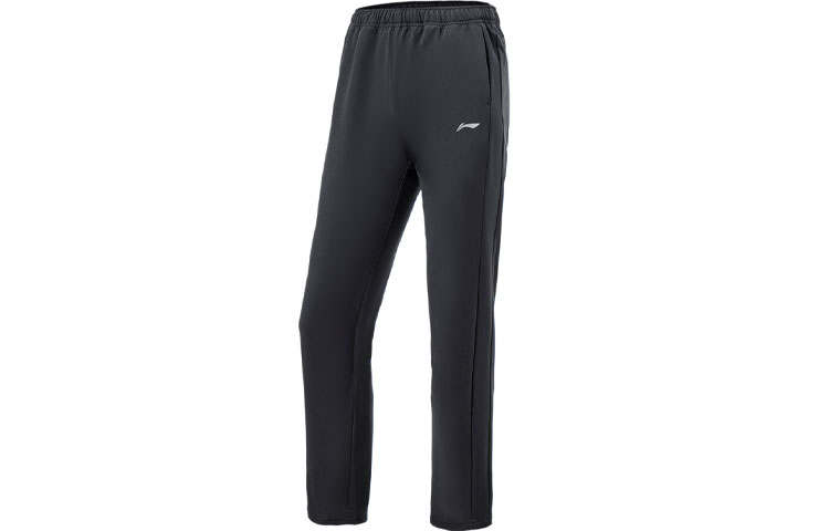 Li-Ning Li Ning Training Series Winter Fleece Lined Thermal Straight Fit Sports Full Length Pants Women's Black
