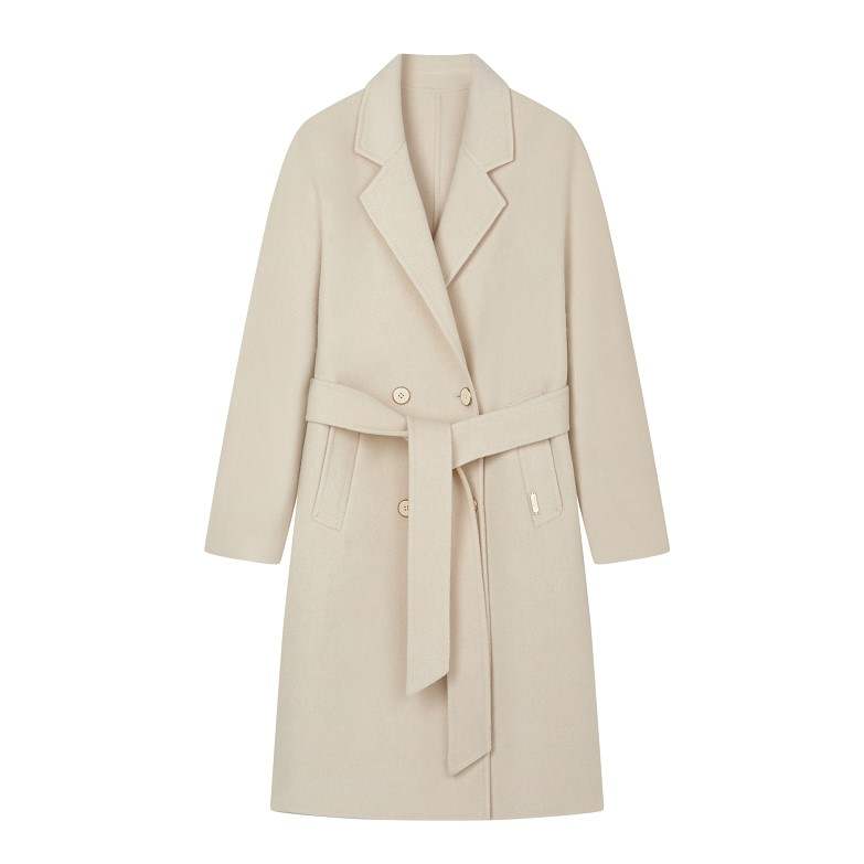 Teenie Weenie Coats Women's Suit Collar Moderate Straight Fit
