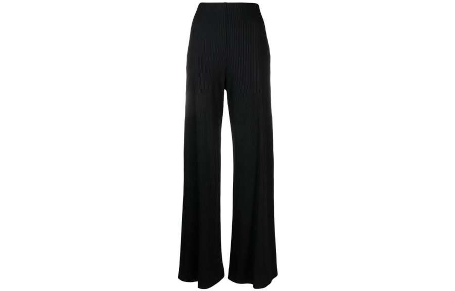 Balenciaga 【Previous Season】wide-leg rib-knit trousers