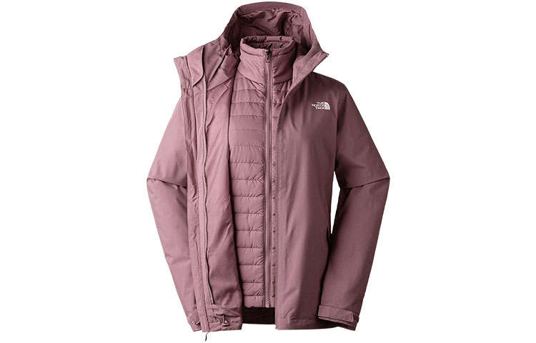 THE NORTH FACE Urban Exploration Waterproof And Windproof To Keep Warm Windbreaker Jacket Women's Purple