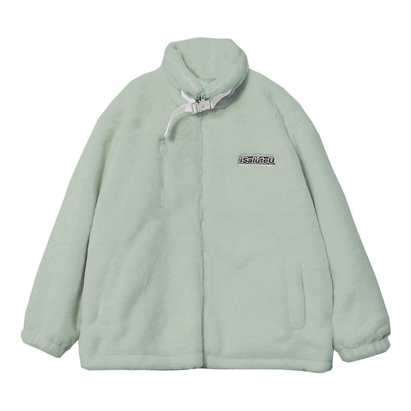 ISaluteU Velvet feel Coat Women's