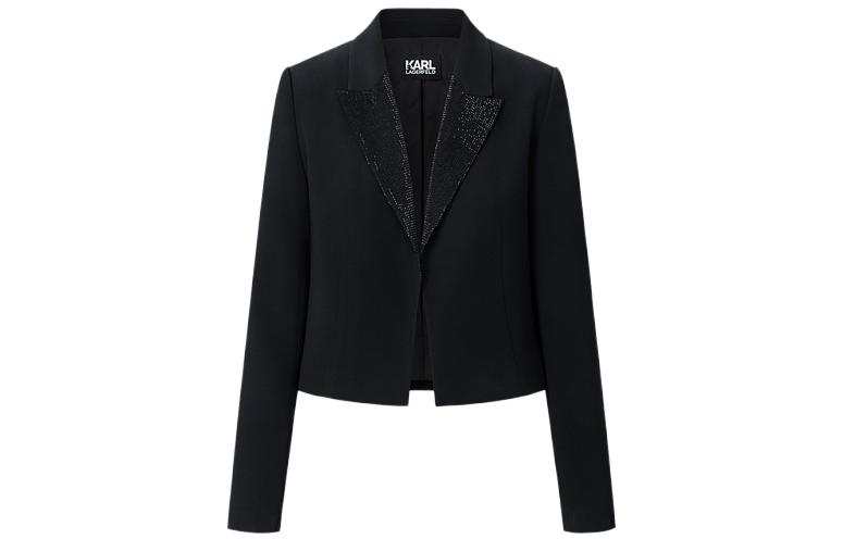 KARL LAGERFELD / Karl Lagerfeld Jeans Business Suit Coat Women's Black