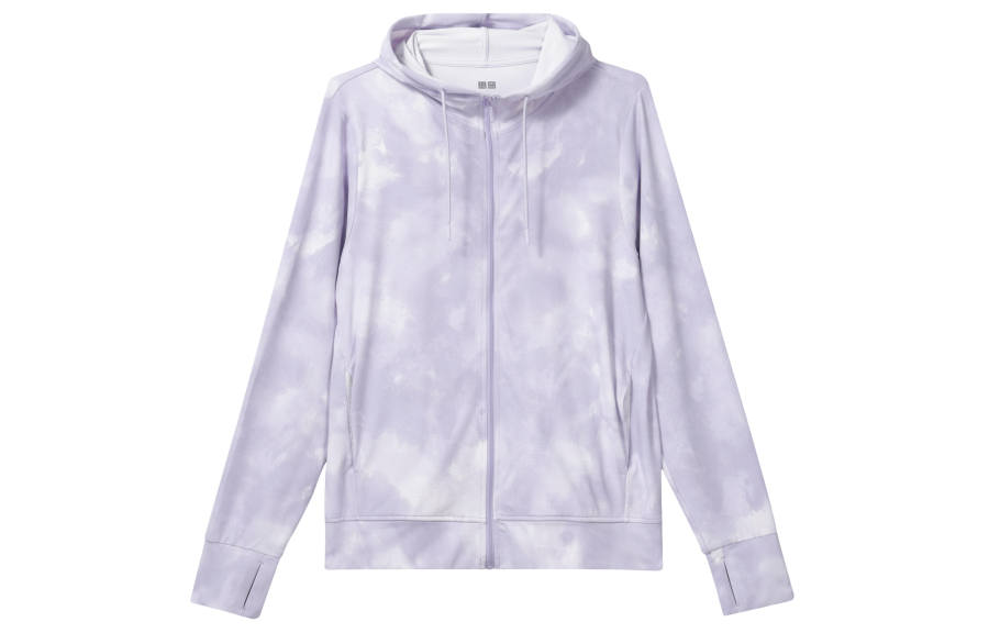UNIQLO UV Protection Sun Protection Clothing Women's Light Blue Purple