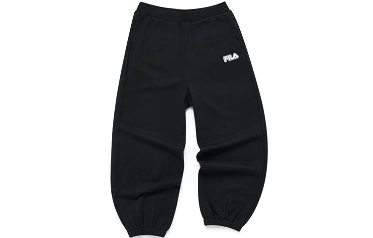 FILA FUSION TOKYO STUDIO Knitted Sweatpants Women's Pitch Black