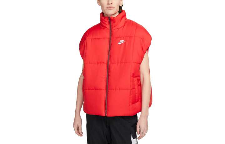 Nike Nike Vests Women's Red Stand Collar Moderate Other