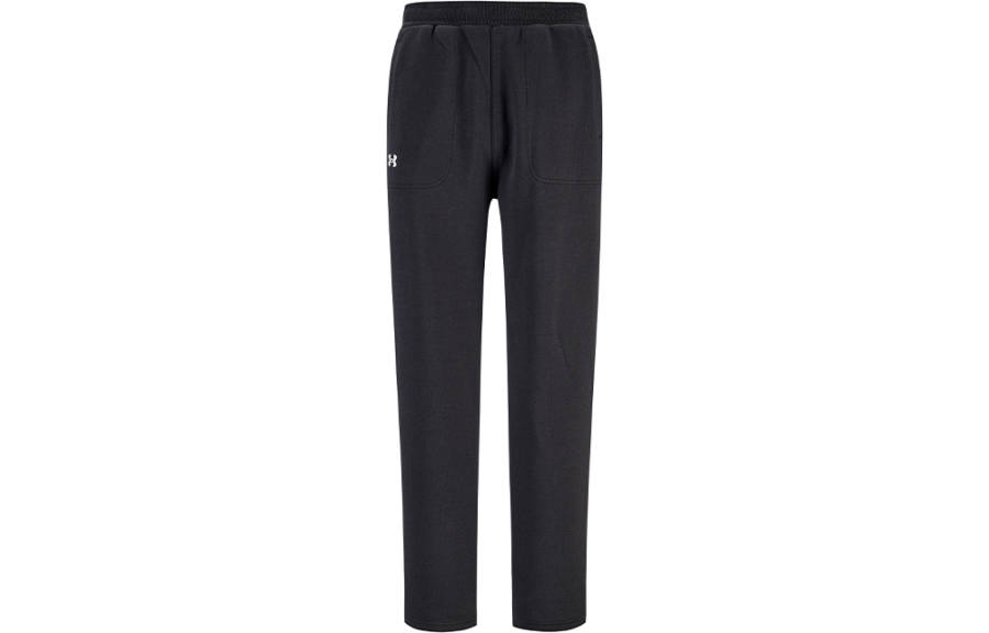 Under Armour Knitted Sweatpants Women's Black Moderate Slim Fit Pants