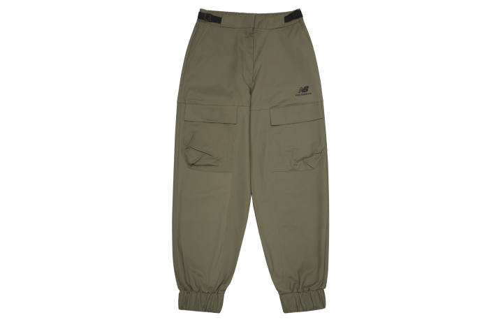 New Balance New Balance Knitted Sweatpants Women's Olive Moderate Cuffed Pants