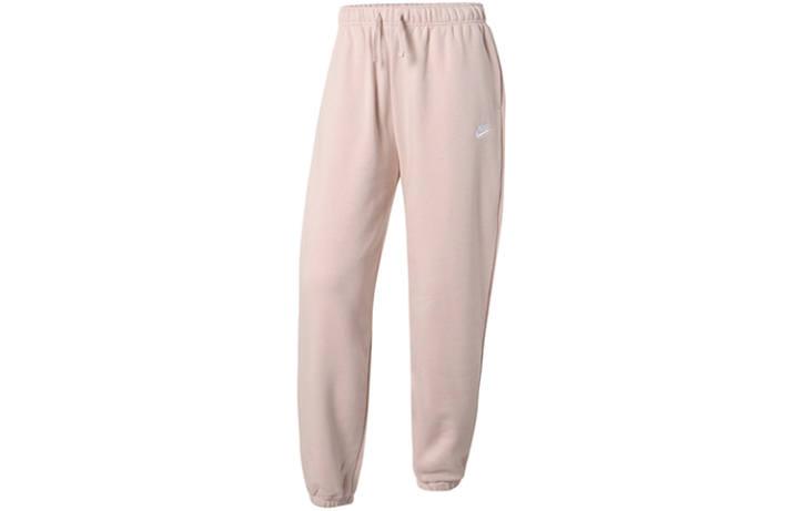 Nike Nike Knitted Sweatpants Women's Pink Thickened Cuffed Pants