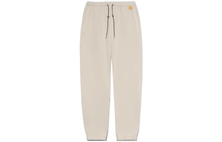 Li-Ning Li Ning Sports Life Collection Knitted Sweatpants Women's Eggnog Gray Moderate Cuffed Pants