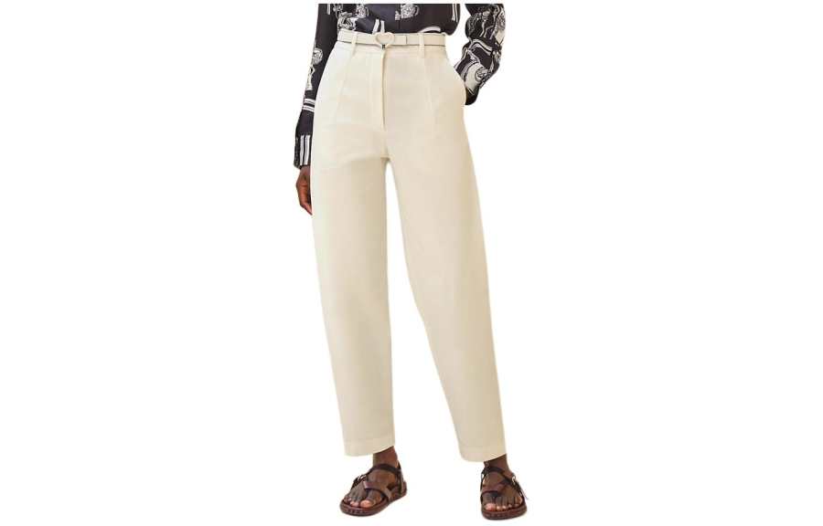 HERMES HERMES SS24 Casual Pants Women's White