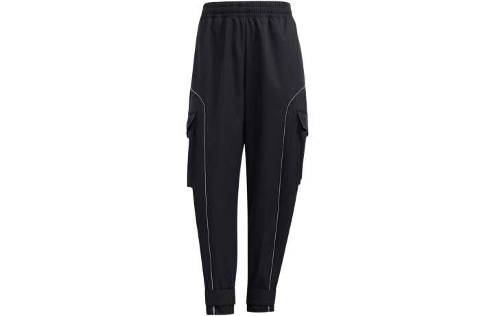 Adidas Adidas Knitted Sweatpants Women's Black Moderate Cuffed Pants
