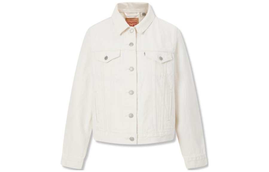Levis Levis Denim Jacket Women's White