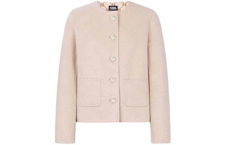KARL LAGERFELD / Karl Lagerfeld Jeans Coat Women's Beige