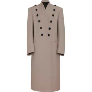 Alaia Coats Women's Khaki Moderate