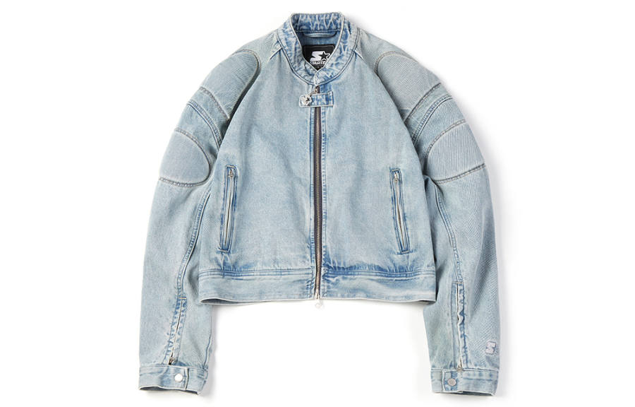 STARTER STARTER Denim Jacket Women's Light Blue