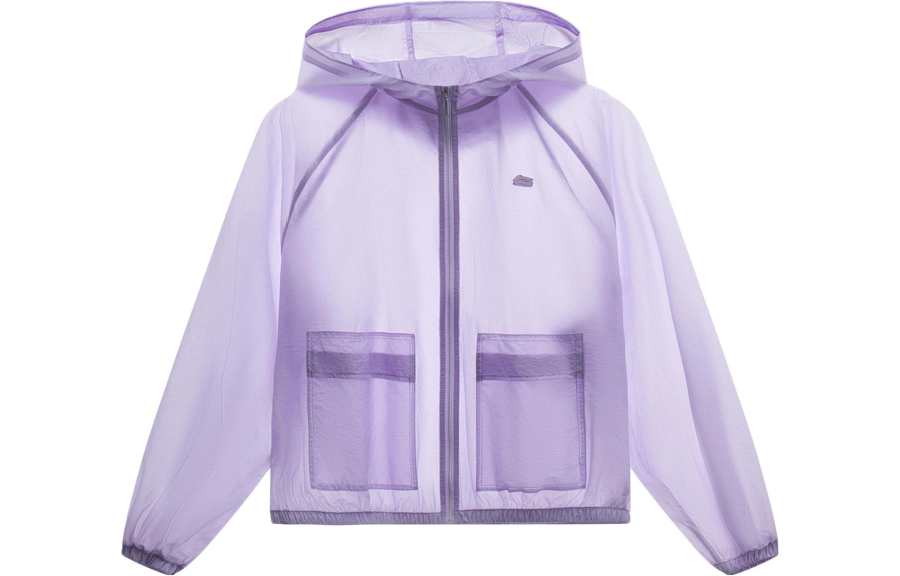 Li-Ning Li Ning Sports Trendy Collection Trench Coat Women's Vero Rose Purple