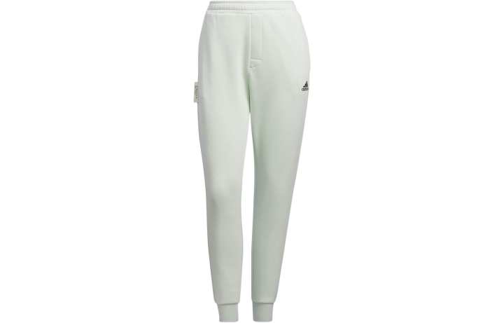 Adidas Adidas Knitted Sweatpants Women's Light Green Moderate Cuffed Pants