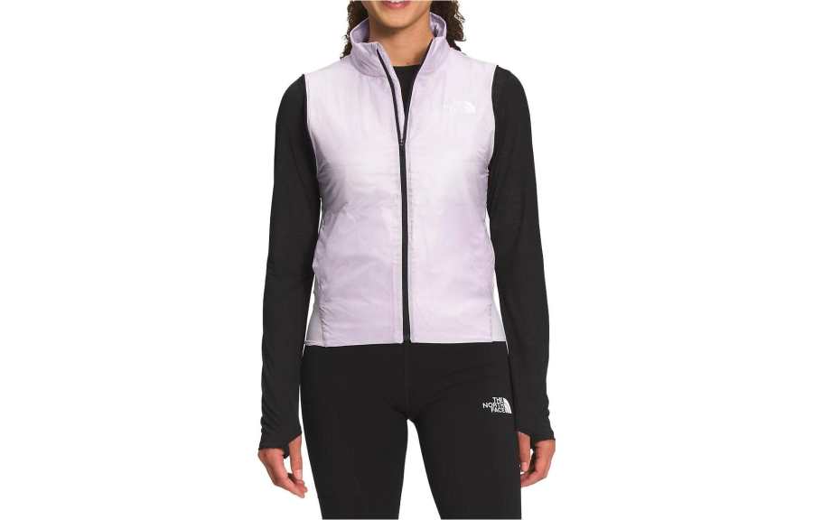 THE NORTH FACE Vests Women's Light Purple Stand Collar Moderate Other
